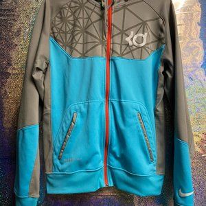 Nike KD Hoodie Blue & Gray Small